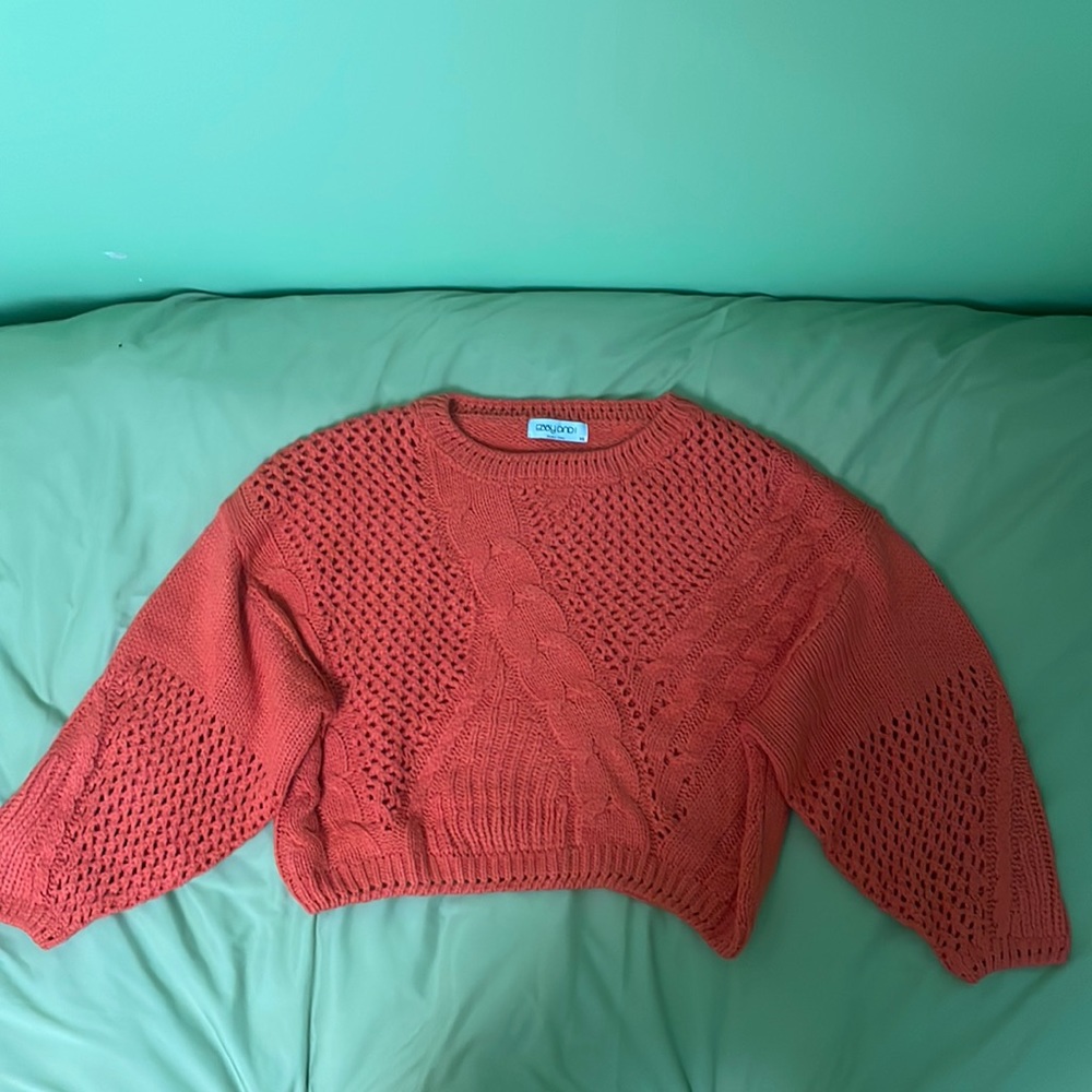Never worn. Ebby And I Knit Sweater. Size XS.